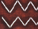 Antique Japanese Katagami Kimono Paper Stencil Katazome Mountain Line 4Y696