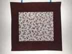 Antique Japanese Katagami Kimono Paper Stencil Katazome Paisley Vines 4Y585