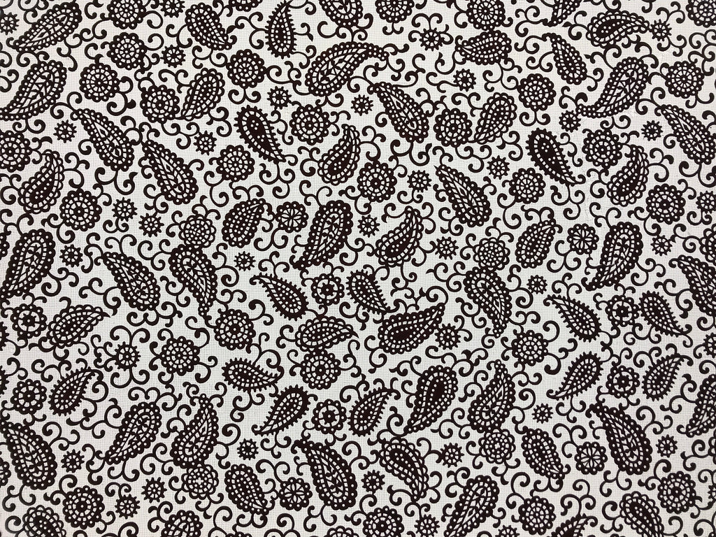 Antique Japanese Katagami Kimono Paper Stencil Katazome Paisley Vines 4Y585