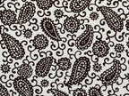 Antique Japanese Katagami Kimono Paper Stencil Katazome Paisley Vines 4Y585