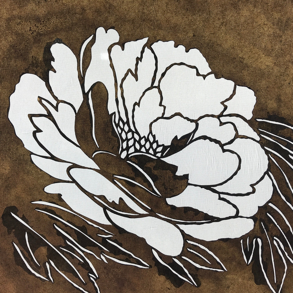 Antique-Japanese-Katagami-