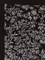 Antique Japanese Katagami Kimono Paper Stencil Katazome Pine Needles Matsu 4Y603