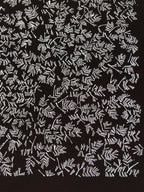 Antique Japanese Katagami Kimono Paper Stencil Katazome Pine Needles Matsu 4Y603