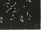 Antique Japanese Katagami Kimono Paper Stencil Katazome Plant Leaf Design 4Y693