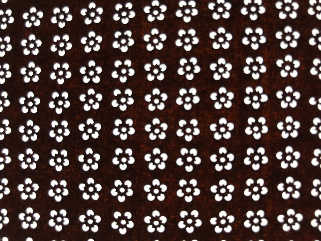 Antique Japanese Katagami Kimono Paper Stencil Katazome Plum Blossom Ume 4Y629
