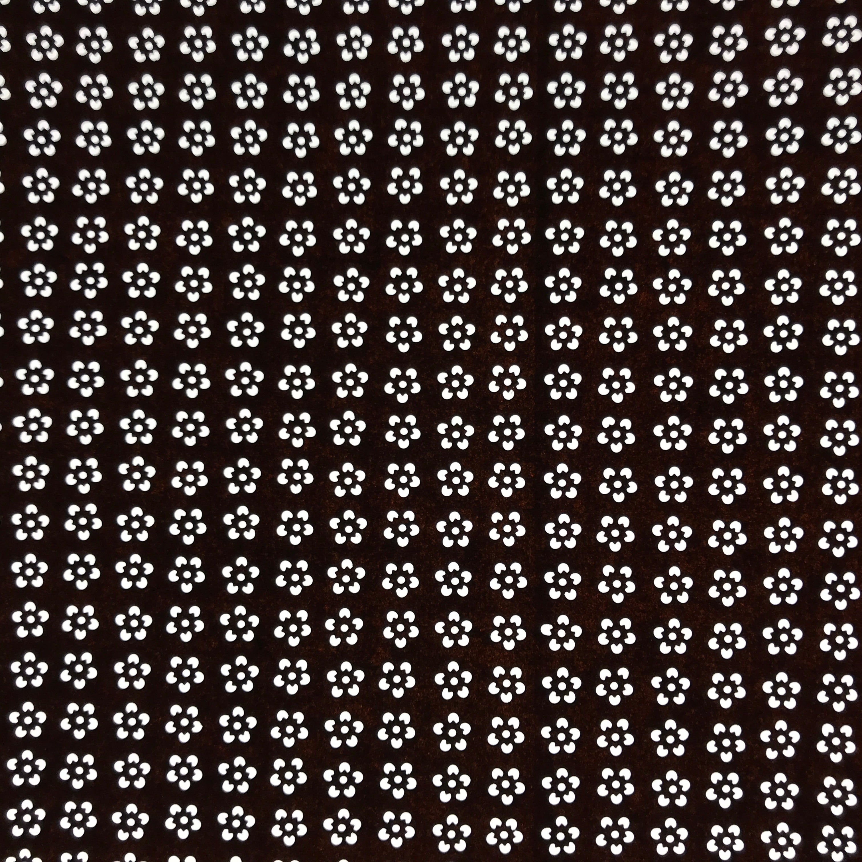Antique Japanese Katagami Kimono Paper Stencil Katazome Plum Blossom Ume 4Y629