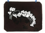 Antique Japanese Katagami Kimono Paper Stencil Katazome Pothos Ivy Tsuta 4Y530