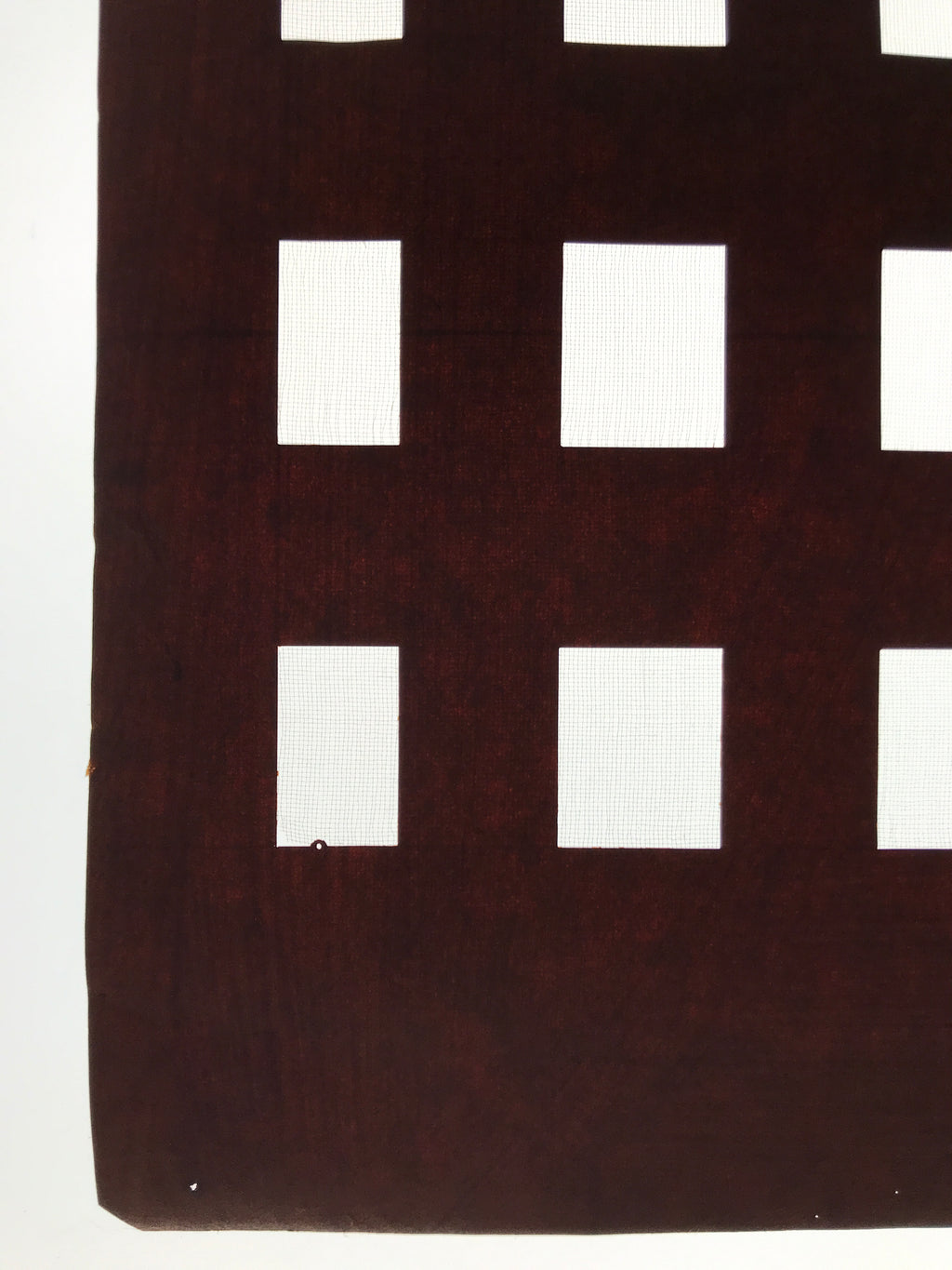 Antique Japanese Katagami Kimono Paper Stencil Katazome Rectangle Blocks 4Y606