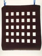 Antique Japanese Katagami Kimono Paper Stencil Katazome Rectangle Blocks 4Y622