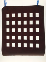 Antique Japanese Katagami Kimono Paper Stencil Katazome Rectangle Blocks 4Y622