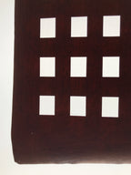 Antique Japanese Katagami Kimono Paper Stencil Katazome Rectangle Blocks 4Y622