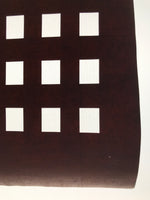 Antique Japanese Katagami Kimono Paper Stencil Katazome Rectangle Blocks 4Y622