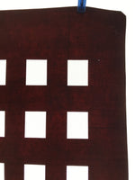 Antique Japanese Katagami Kimono Paper Stencil Katazome Rectangle Blocks 4Y622