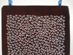 Antique Japanese Katagami Kimono Paper Stencil Katazome Small Butterflies 4Y567