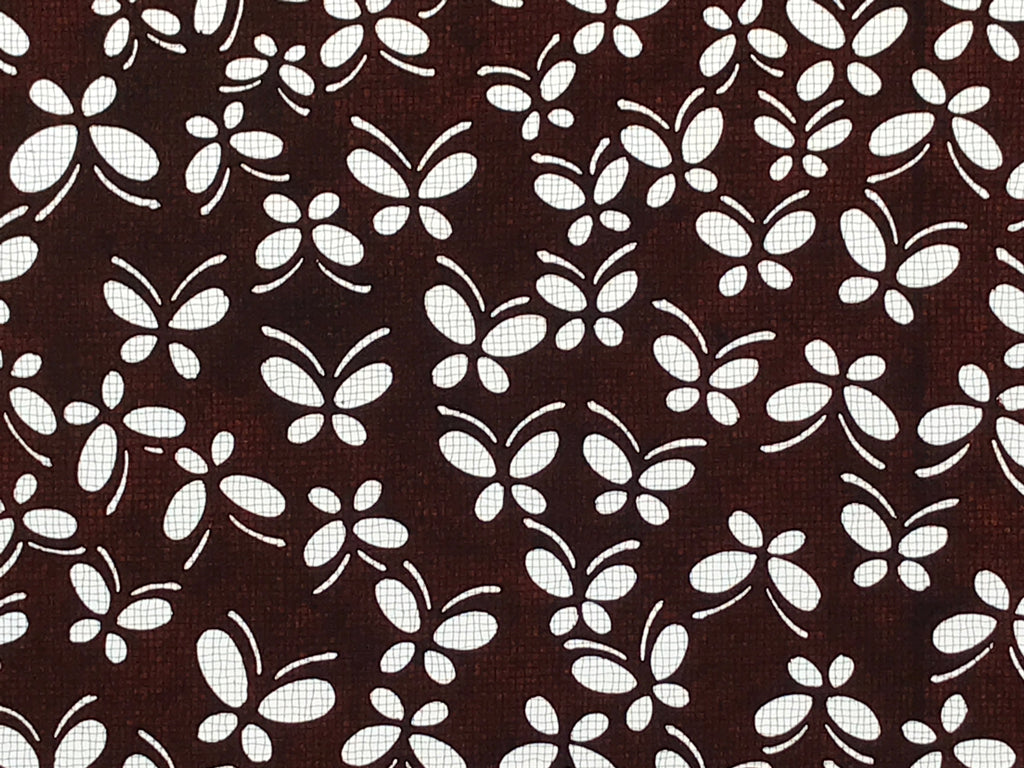 Antique Japanese Katagami Kimono Paper Stencil Katazome Small Butterflies 4Y567