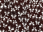 Antique Japanese Katagami Kimono Paper Stencil Katazome Small Butterflies 4Y567
