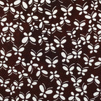 Antique Japanese Katagami Kimono Paper Stencil Katazome Small Butterflies 4Y567