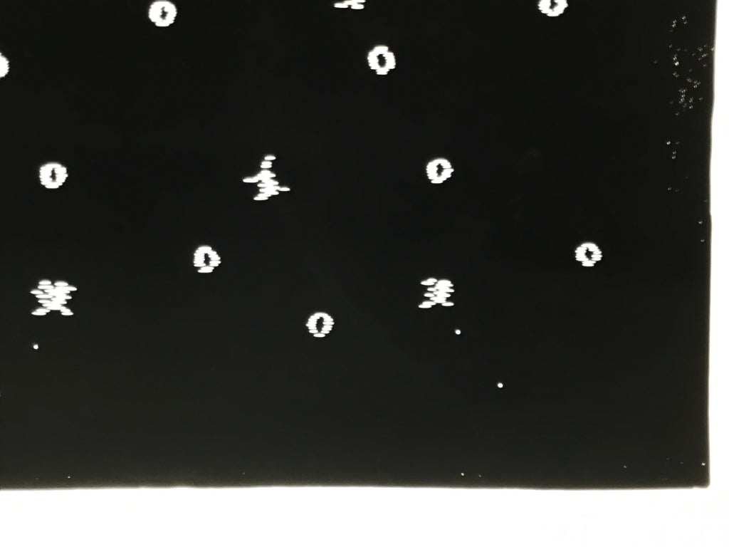 Antique Japanese Katagami Kimono Paper Stencil Katazome Small Circles 4Y711