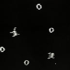 Antique Japanese Katagami Kimono Paper Stencil Katazome Small Circles 4Y711