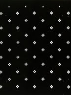 Antique Japanese Katagami Kimono Paper Stencil Katazome Small Dash Lines 4Y710