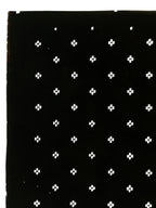 Antique Japanese Katagami Kimono Paper Stencil Katazome Small Dash Lines 4Y710