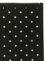 Antique Japanese Katagami Kimono Paper Stencil Katazome Small Dash Lines 4Y710