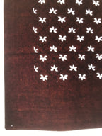 Antique Japanese Katagami Kimono Paper Stencil Katazome Small Flower Petal 4Y624