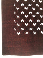 Antique Japanese Katagami Kimono Paper Stencil Katazome Small Flower Petal 4Y624