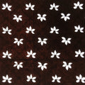 Antique Japanese Katagami Kimono Paper Stencil Katazome Small Flower Petal 4Y624