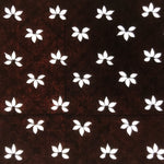 Antique Japanese Katagami Kimono Paper Stencil Katazome Small Flower Petal 4Y624