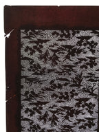 Antique Japanese Katagami Kimono Paper Stencil Katazome Small Flowers Hana 4Y707