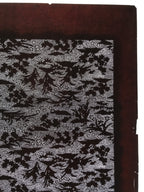 Antique Japanese Katagami Kimono Paper Stencil Katazome Small Flowers Hana 4Y707