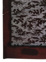 Antique Japanese Katagami Kimono Paper Stencil Katazome Small Flowers Hana 4Y707