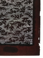 Antique Japanese Katagami Kimono Paper Stencil Katazome Small Flowers Hana 4Y707