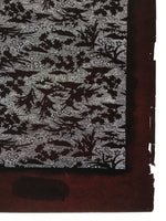 Antique Japanese Katagami Kimono Paper Stencil Katazome Small Flowers Hana 4Y707