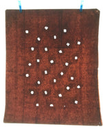 Antique Japanese Katagami Kimono Paper Stencil Katazome Small Line Pattern 4Y649