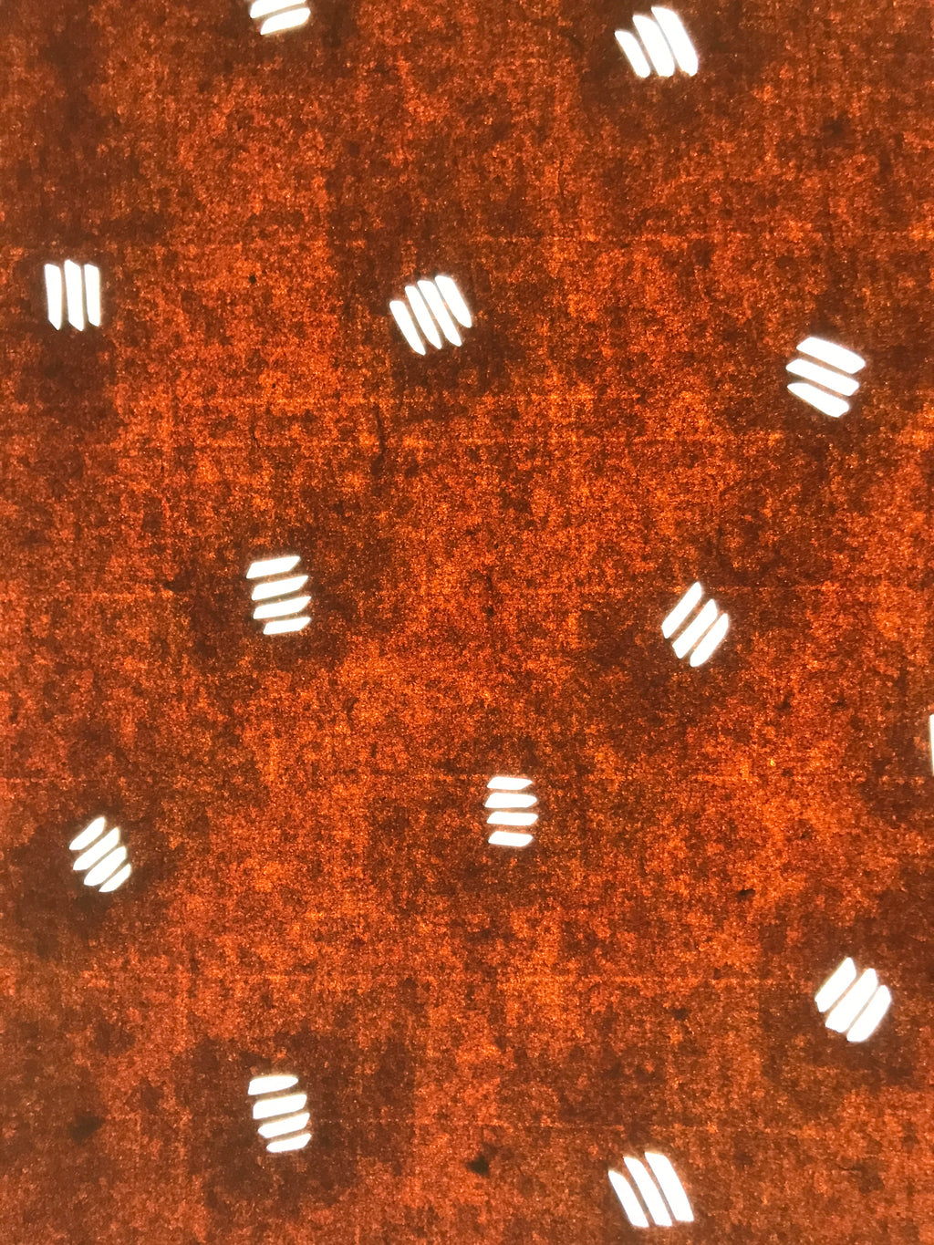 Antique Japanese Katagami Kimono Paper Stencil Katazome Small Line Pattern 4Y649