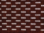 Antique Japanese Katagami Kimono Paper Stencil Katazome Small Line Pattern 4Y675