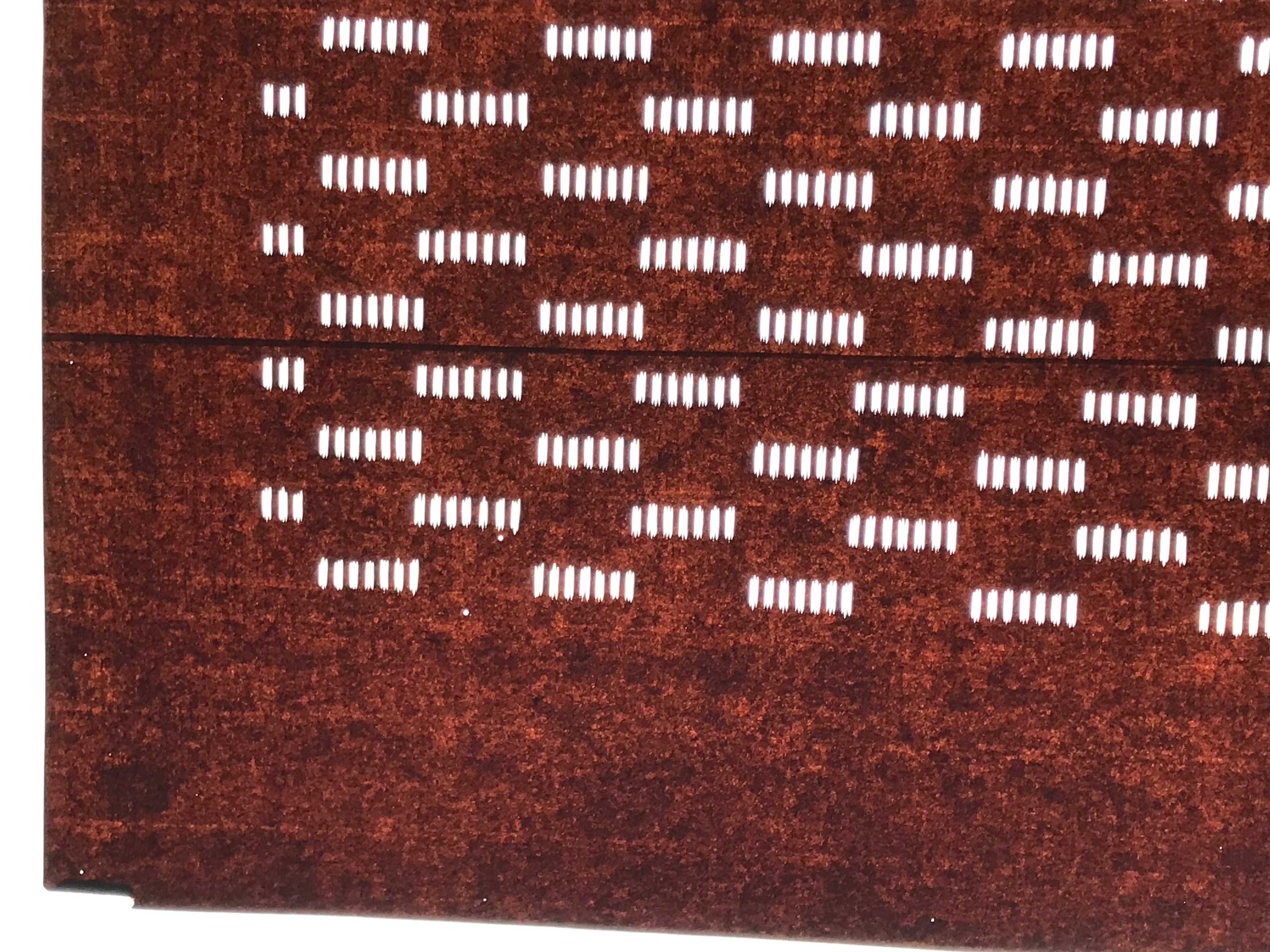 Antique Japanese Katagami Kimono Paper Stencil Katazome Small Line Pattern 4Y675