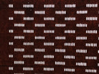 Antique Japanese Katagami Kimono Paper Stencil Katazome Small Line Pattern 4Y675