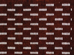 Antique Japanese Katagami Kimono Paper Stencil Katazome Small Line Pattern 4Y675