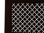 Antique Japanese Katagami Kimono Paper Stencil Katazome Square Fence Chain 4Y637