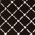 Antique Japanese Katagami Kimono Paper Stencil Katazome Square Fence Chain 4Y637