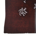 Antique Japanese Katagami Kimono Paper Stencil Katazome Square Flowers 4Y623