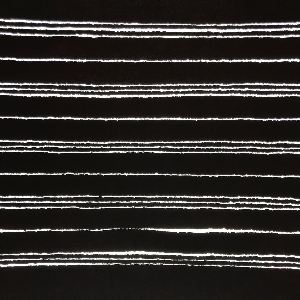 Antique Japanese Katagami Kimono Paper Stencil Katazome Textured Lines 4Y706