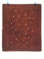 Antique Japanese Katagami Kimono Paper Stencil Katazome Tiny Flower Design 4Y644