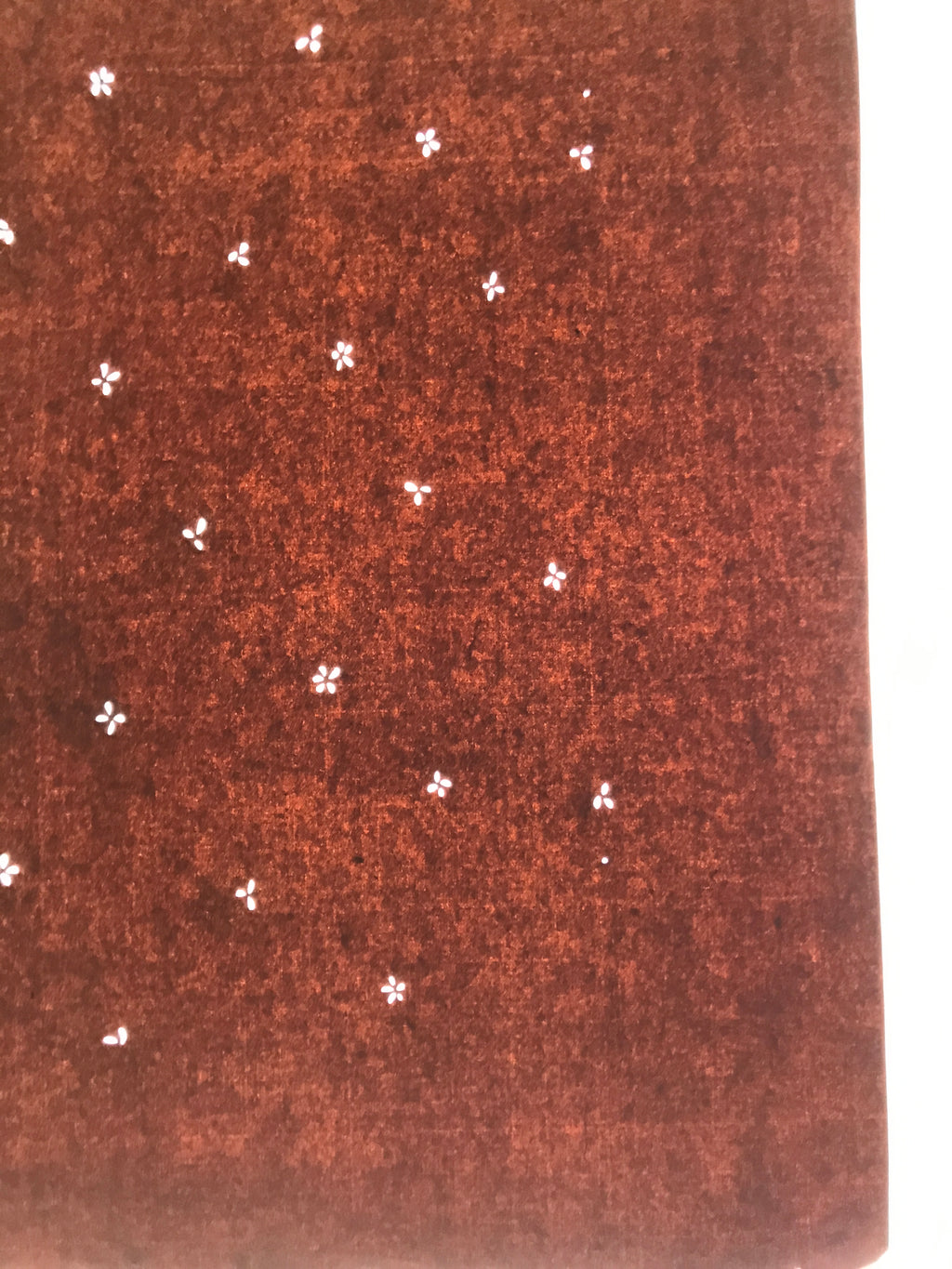 Antique Japanese Katagami Kimono Paper Stencil Katazome Tiny Flower Design 4Y644