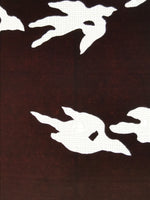 Antique Japanese Katagami Kimono Paper Stencil Katazome Tsubame Swallows 4Y618