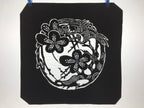 Antique Japanese Katagami Kimono Paper Stencil Katazome Ume Plum Crane 4Y532