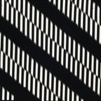 Antique Japanese Katagami Kimono Paper Stencil Katazome Vertical Lines 4Y669